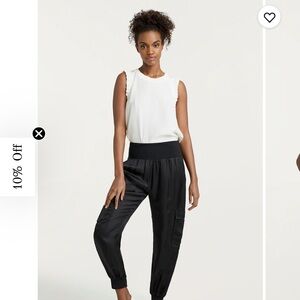 Cinq a sept Lenore silk tank top